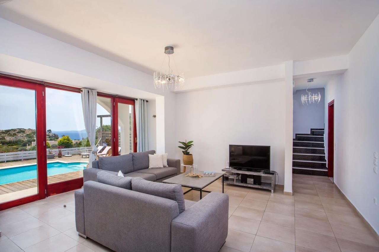 Spilia Bay Villas Pefki Esterno foto