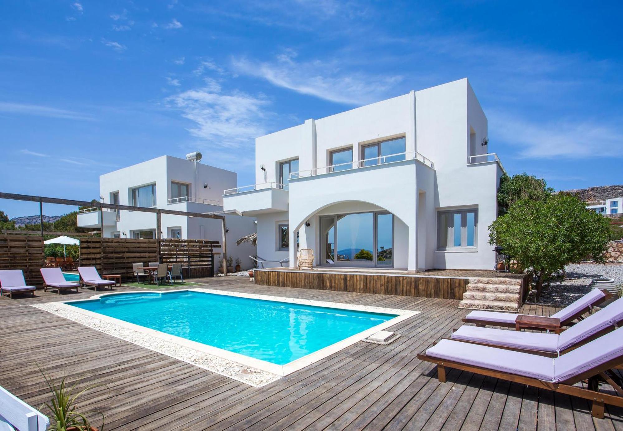 Spilia Bay Villas Pefki Esterno foto