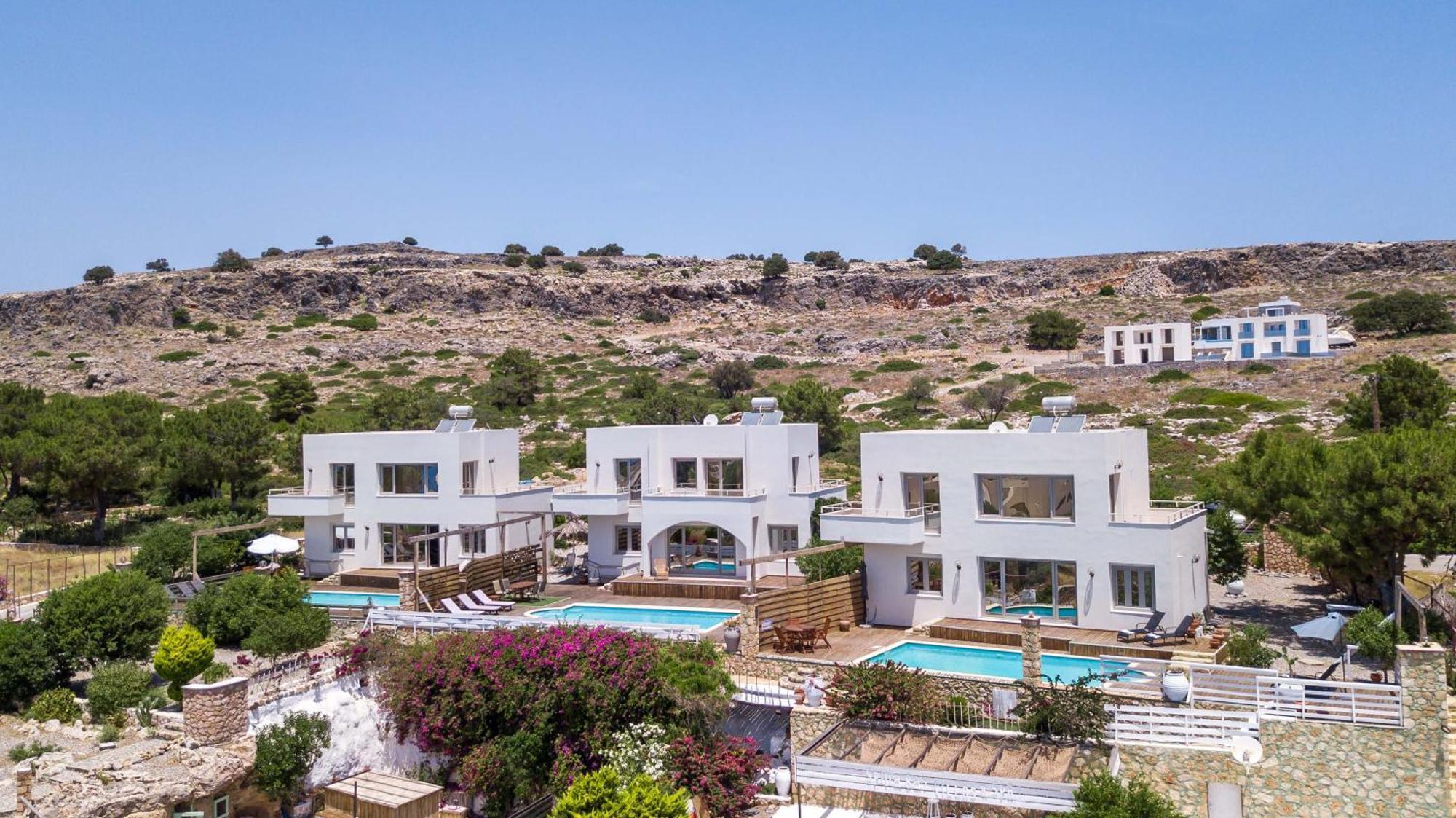 Spilia Bay Villas Pefki Esterno foto